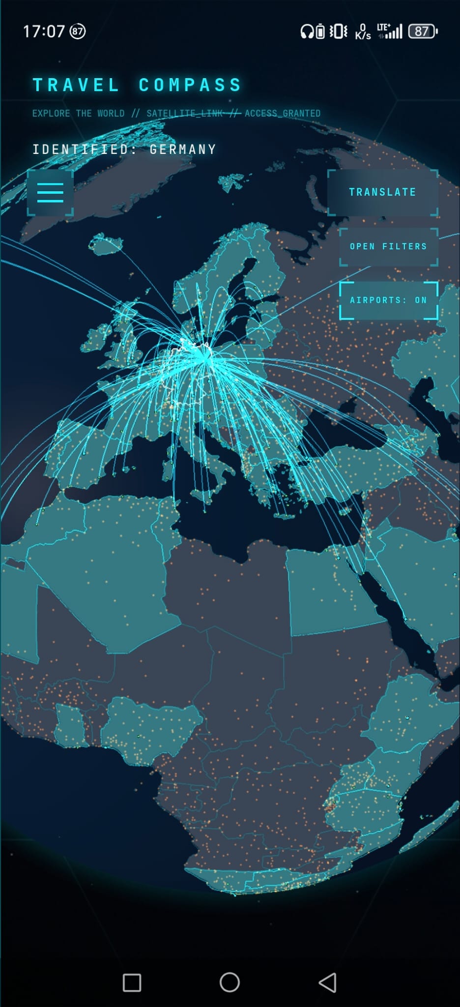 Aviation Map