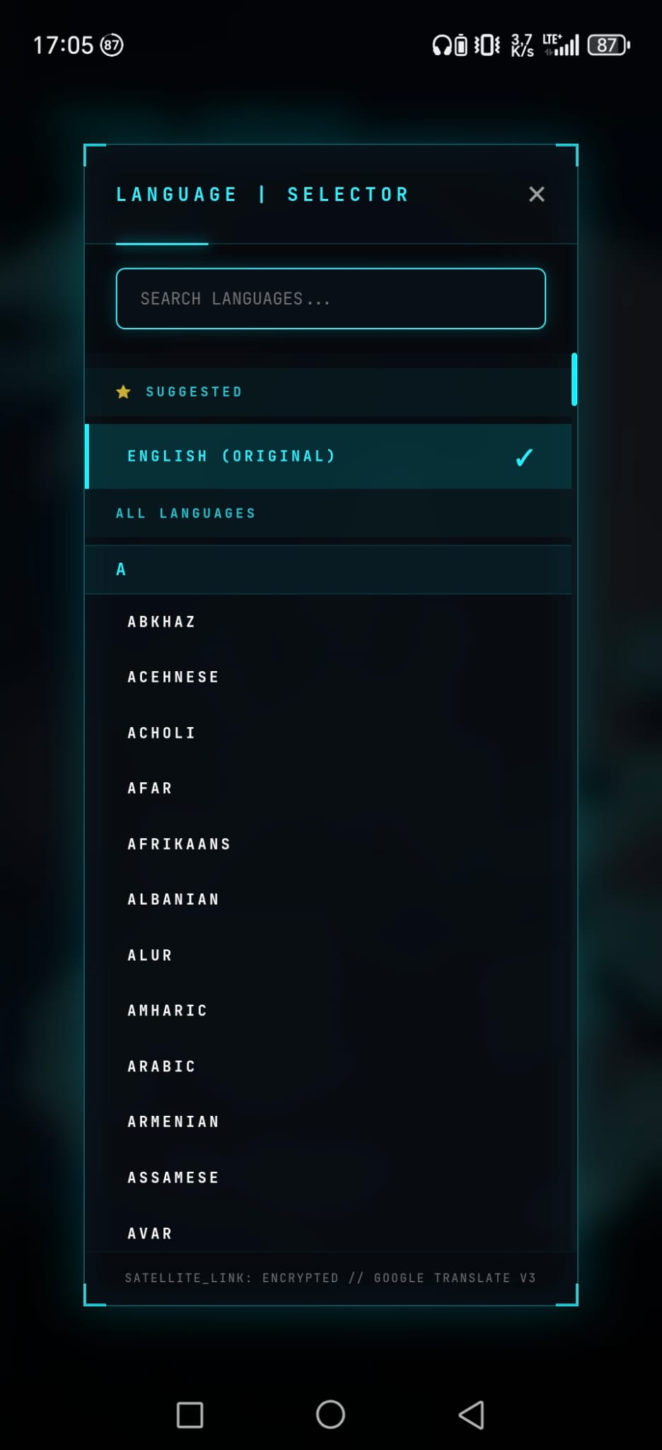 Language Selector